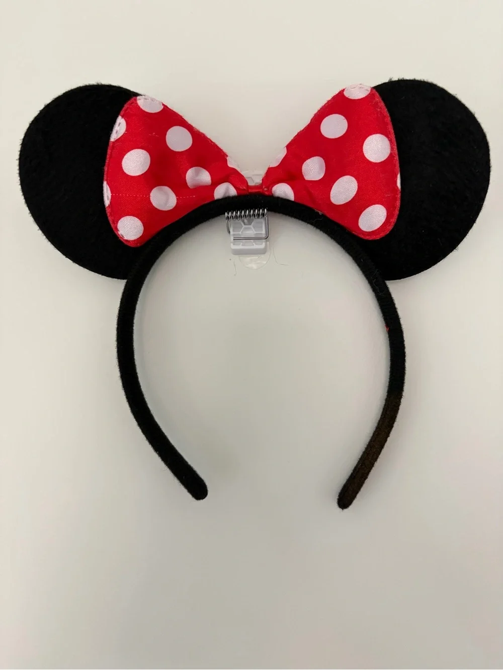 Kids Minnie Mouse Red Polka Dot Tulle Dress w/Headband Ears